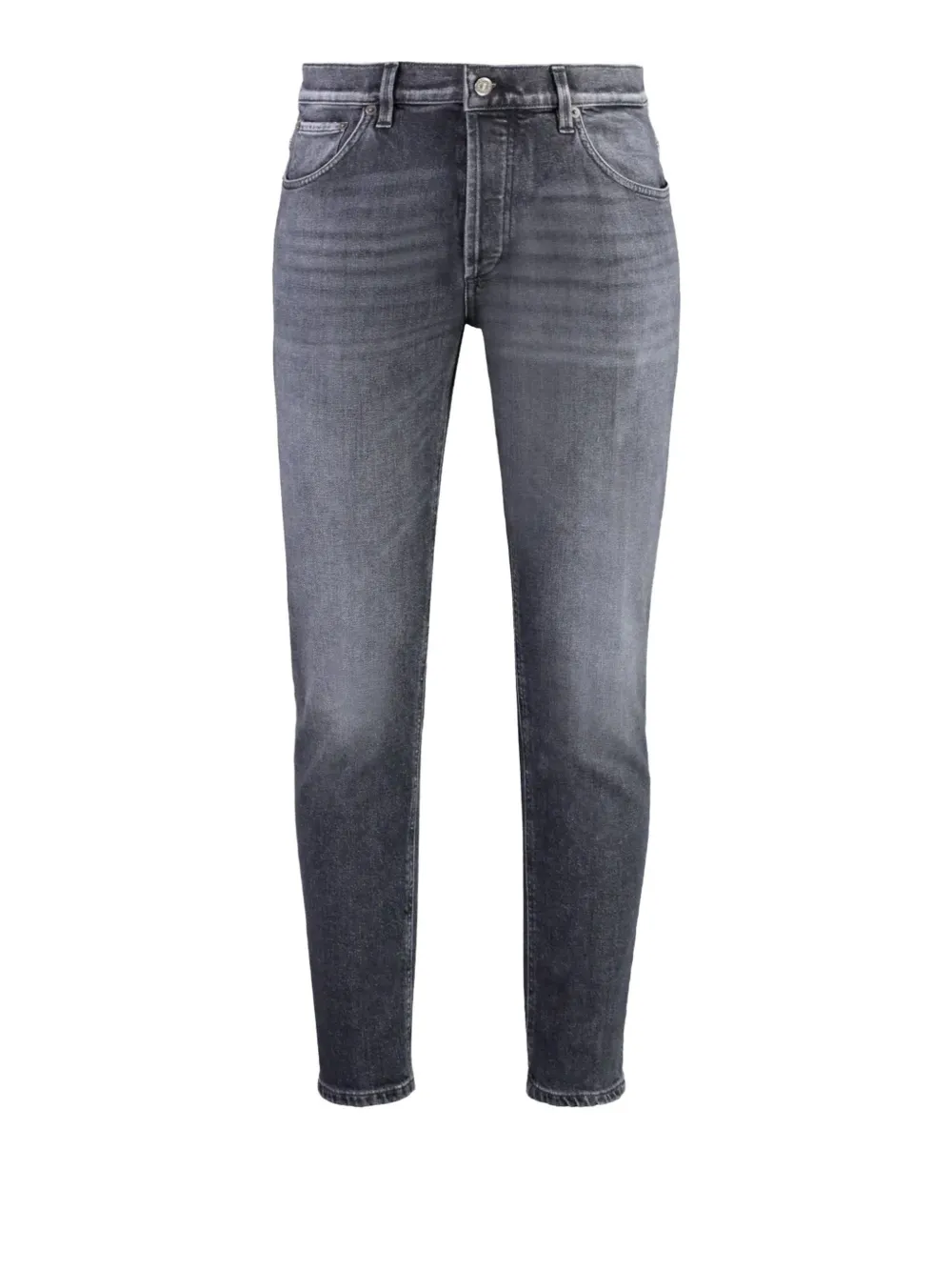 DONDUP faded-effect whiskered jeans Grijs