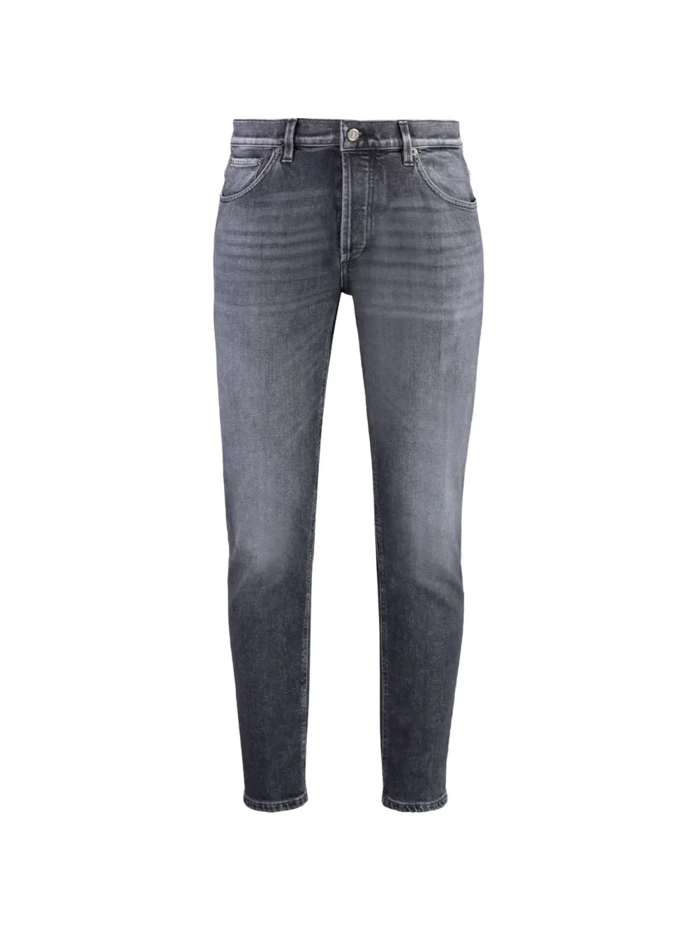 DONDUP faded-effect whiskered jeans