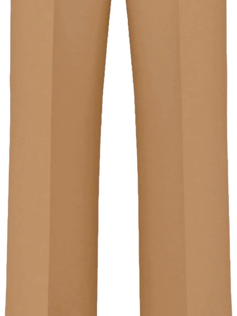 Marella pressed-crease turn-up trousers Beige