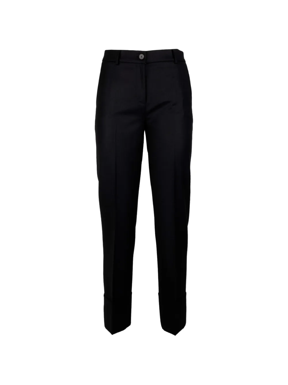 Via Masini 80 turned-up cuff tailored trousers