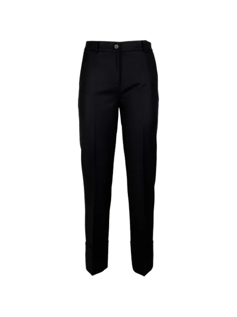 Via Masini 80 turned-up cuff tailored trousers
