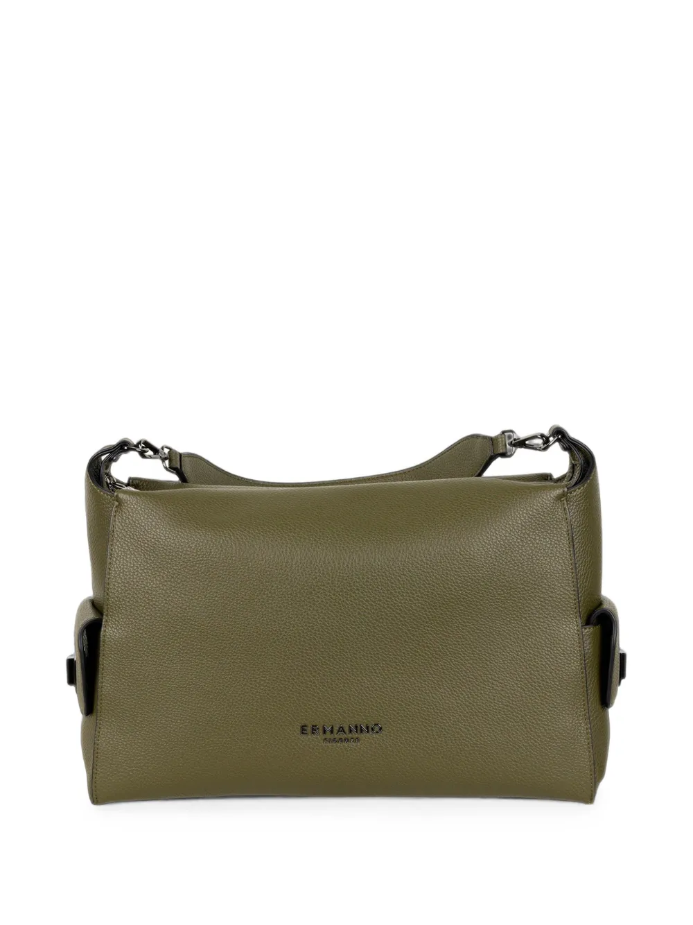ERMANNO FIRENZE grained leather tote bag Groen