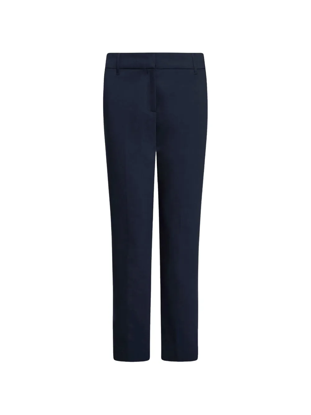Marella belt-loops pressed-crease trousers - Blu