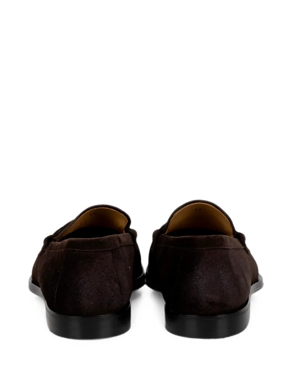 Henderson Baracco suede loafers Zwart
