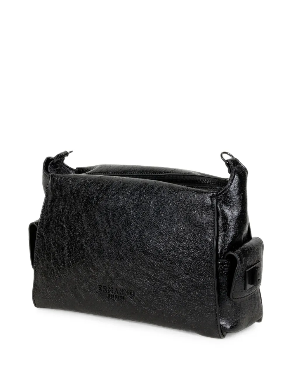 Ermanno Scervino Belinda crinkled shoulder bag Zwart