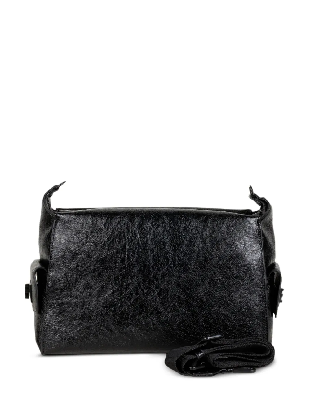 Ermanno Scervino Belinda crinkled shoulder bag Zwart