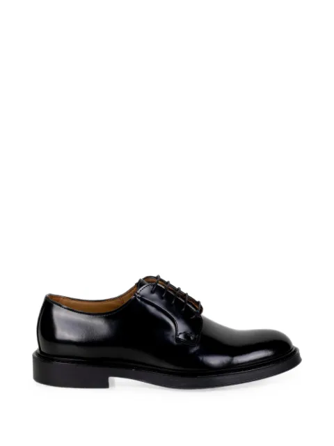 FRANCO FEDELE polished calf leather Derby shoes