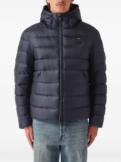 Blauer quilted hooded jacket