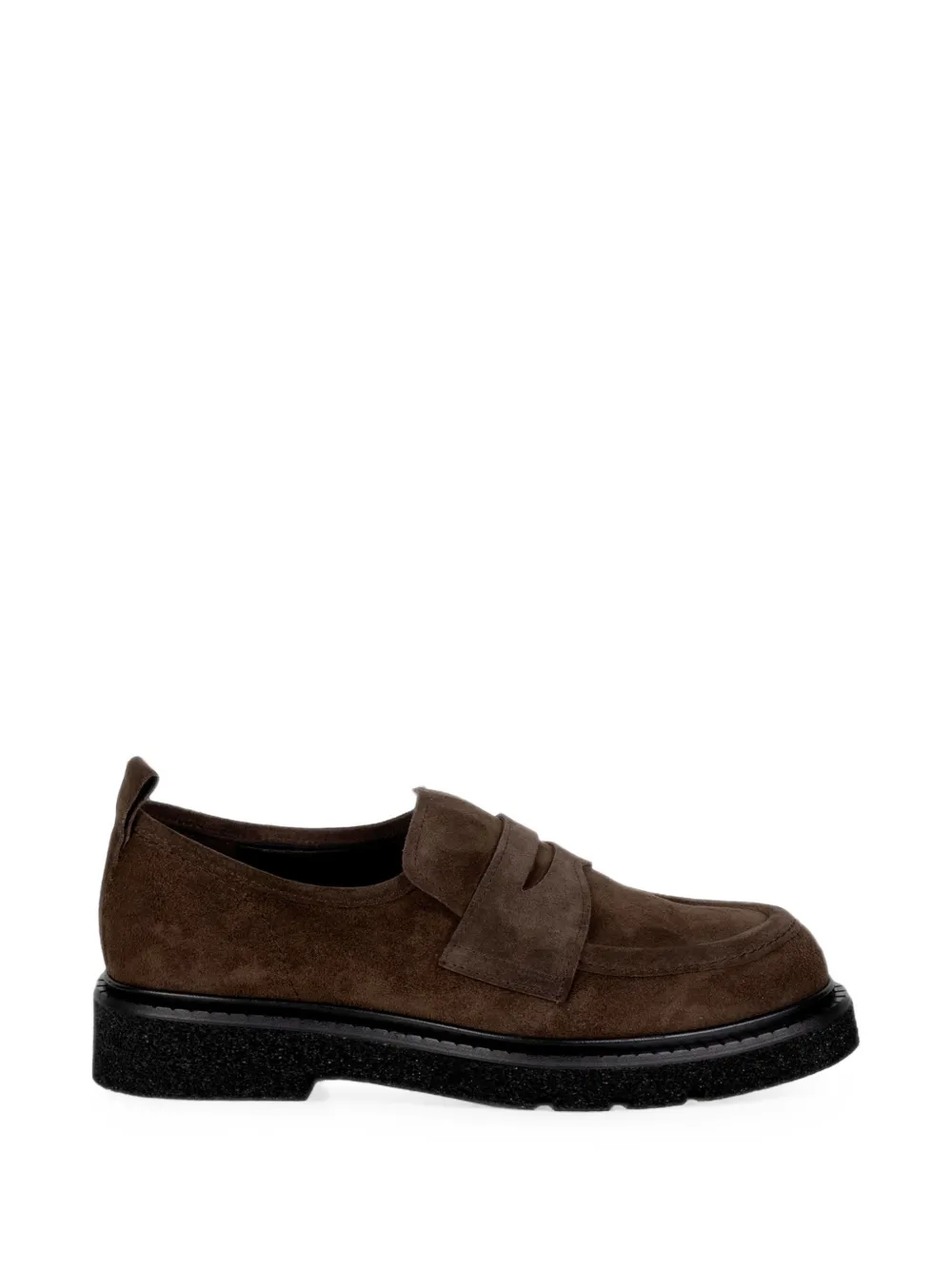 GUGLIELMO ROTTA suede slip-on loafers