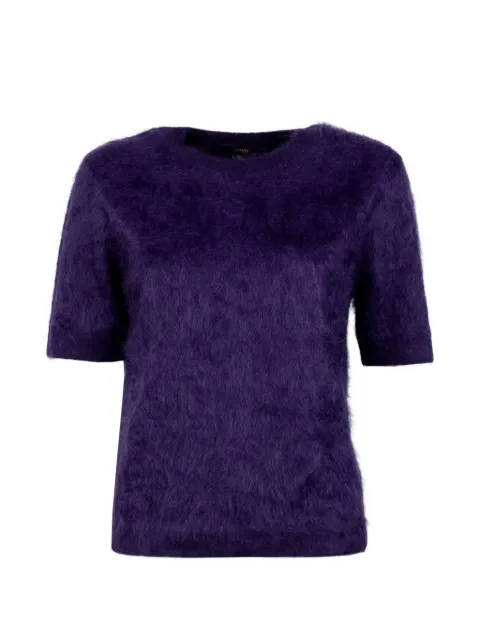 Seventy brushed short-sleeve cashmere T-shirt