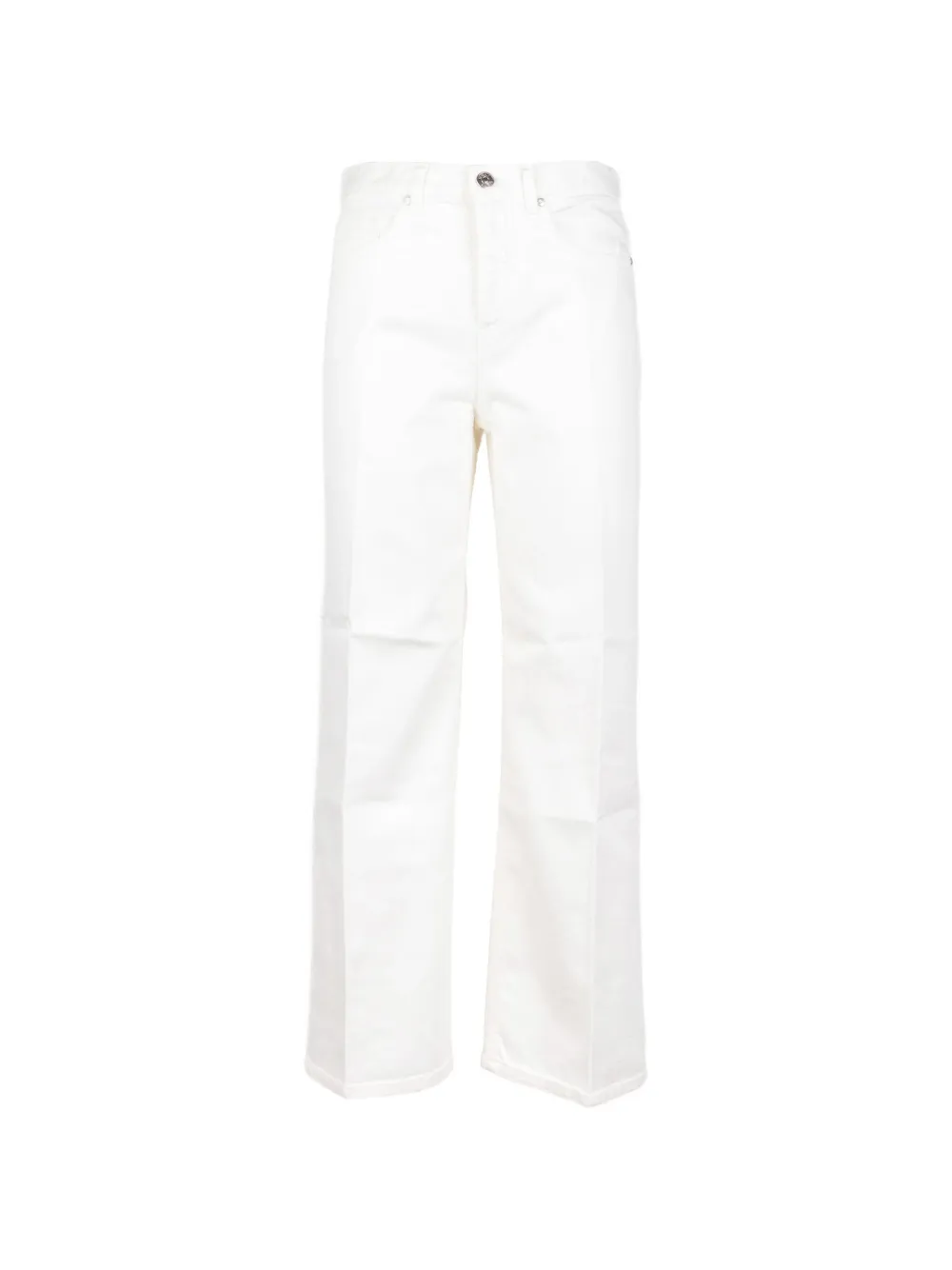 Seventy button-up straight-leg trousers