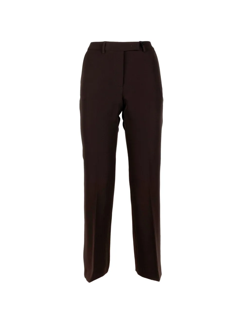 Seventy Pressed-crease Tailored Trousers In Brown
