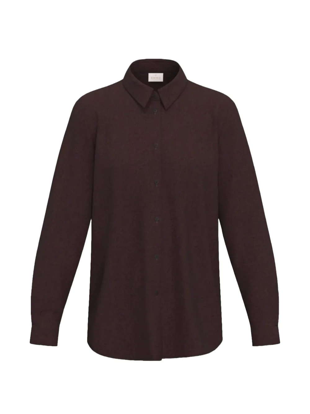 Marella long-sleeve button-down shirt - Marron Marella long-sleeve button-down shirt - Marron