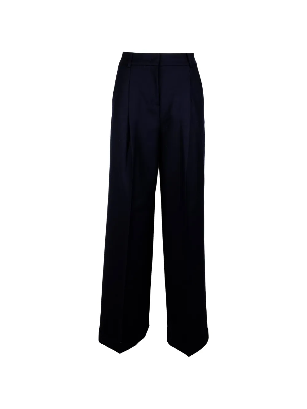 Via Masini 80 pleated wide-leg trousers