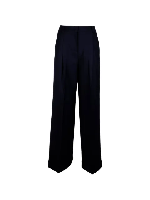 Via Masini 80 pleated wide-leg trousers