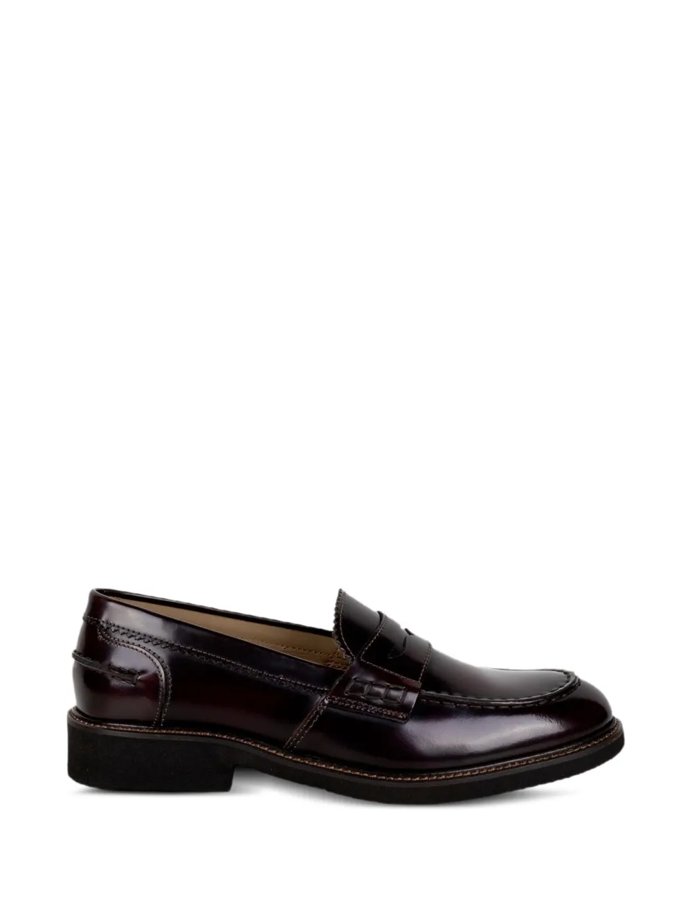 FRANCO FEDELE polished-finish loafers