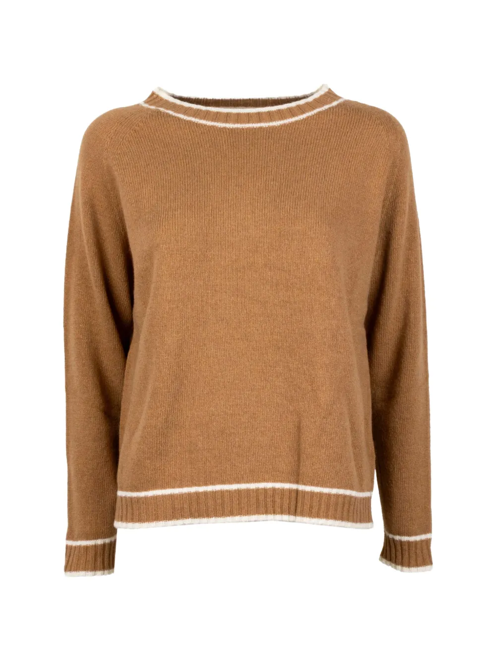 cinque stripe-trim raglan-sleeve sweater