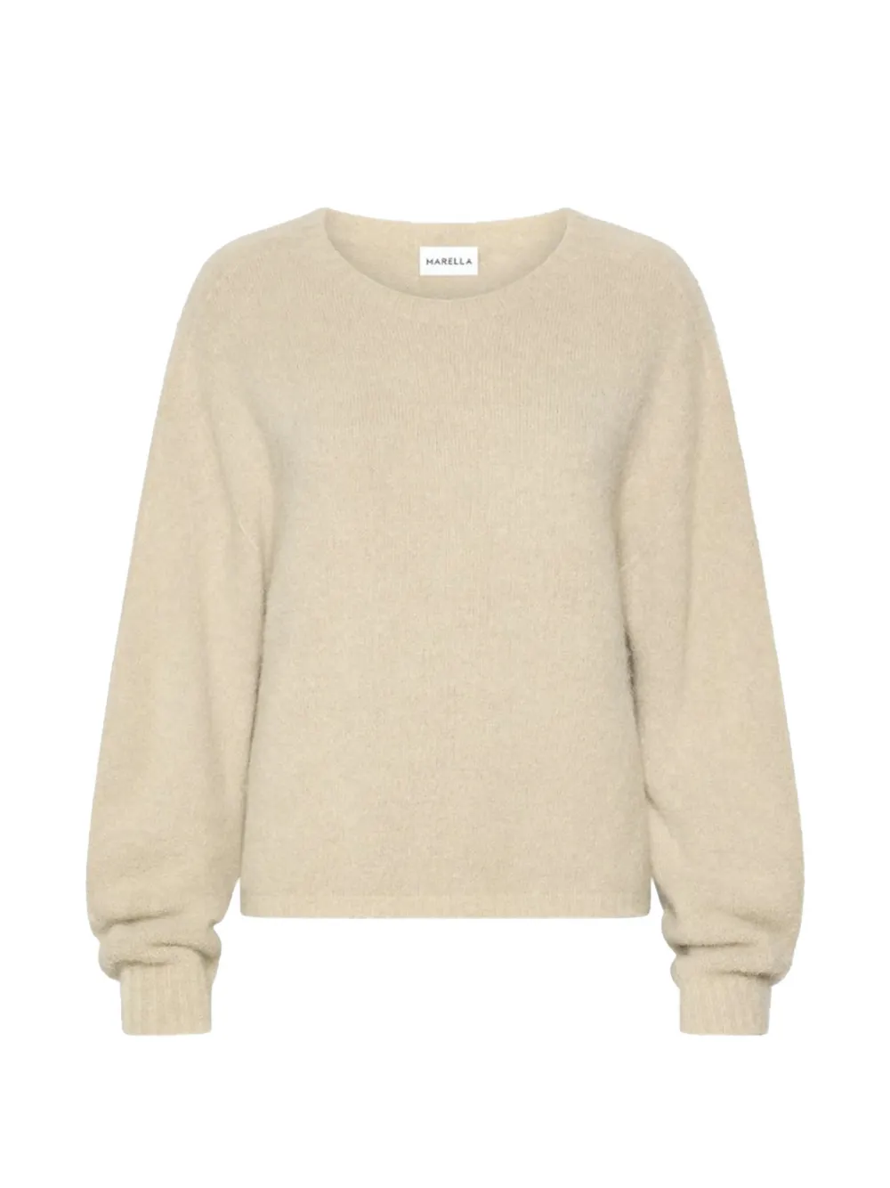 Marella Crew-neck Sweater In Neutral