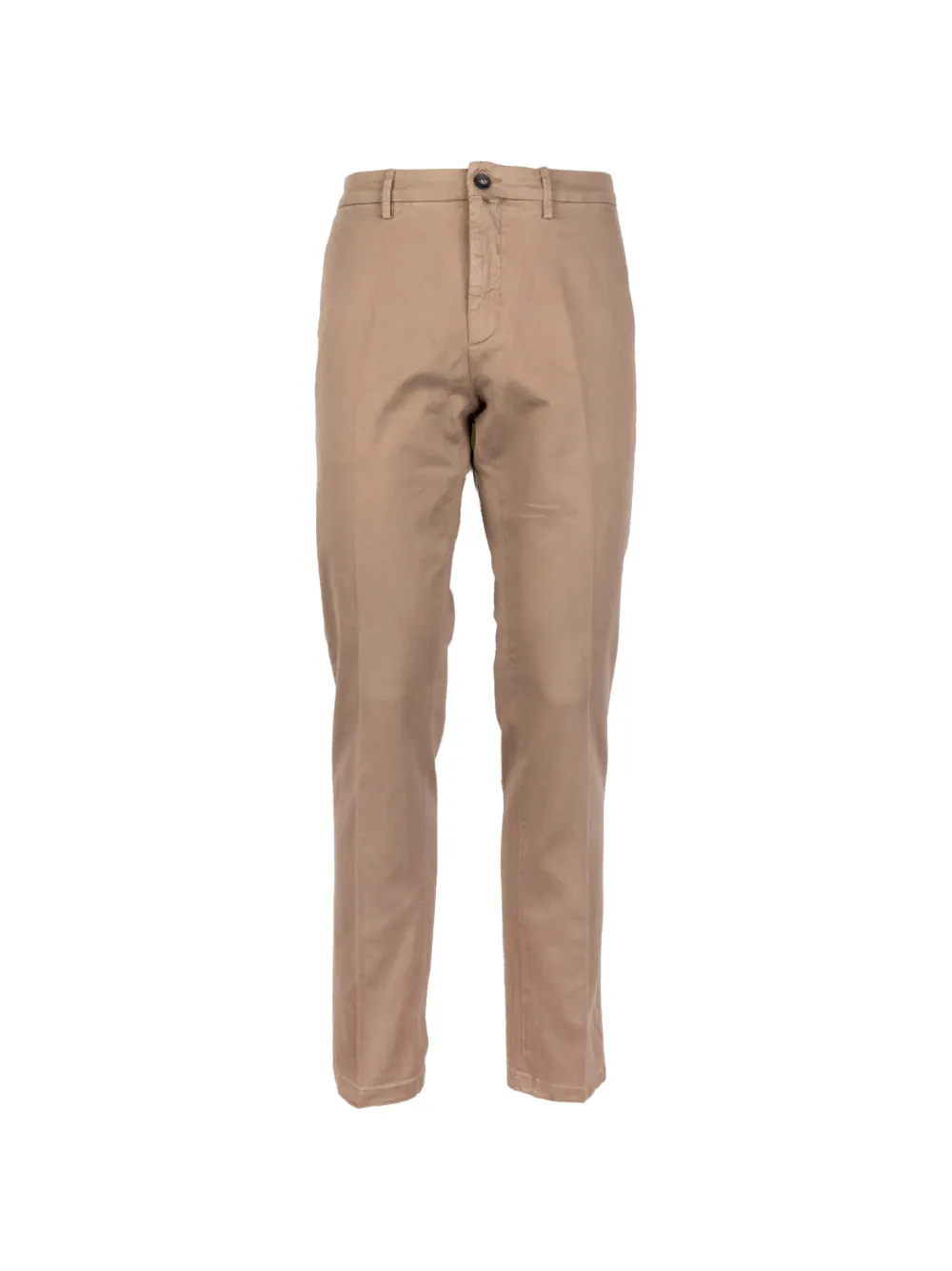 Siviglia Logo-patch Chinos In Brown