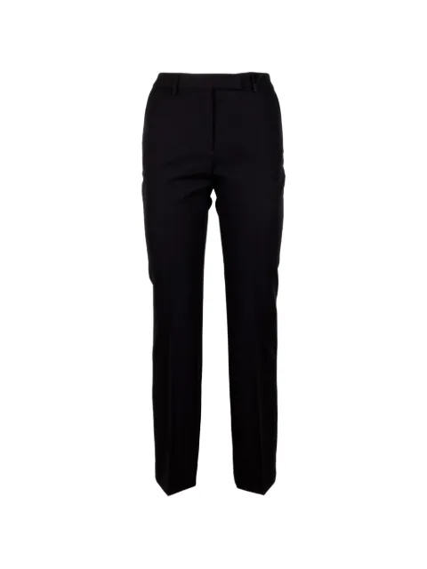 Seventy pressed-crease tailored trousers