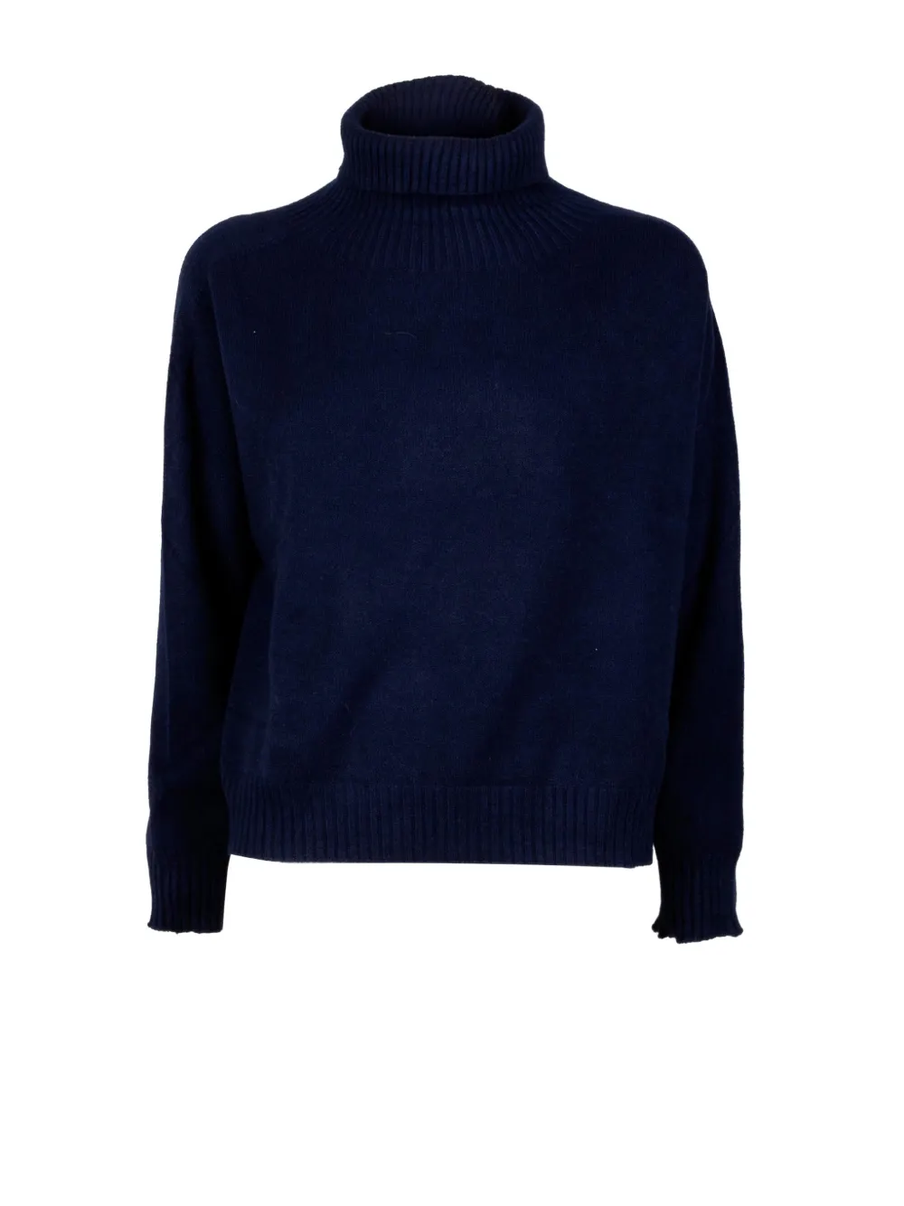 cinque roll-neck knitted sweater Blauw