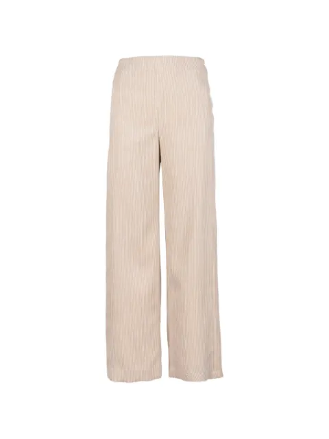 Via Masini 80 corduroy-effect straight-leg trousers