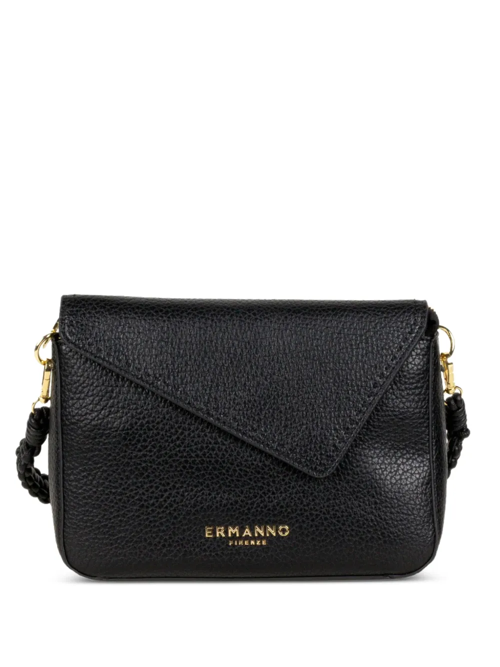 ERMANNO FIRENZE Beatrice asymmetric-detail shoulder bag - Nero