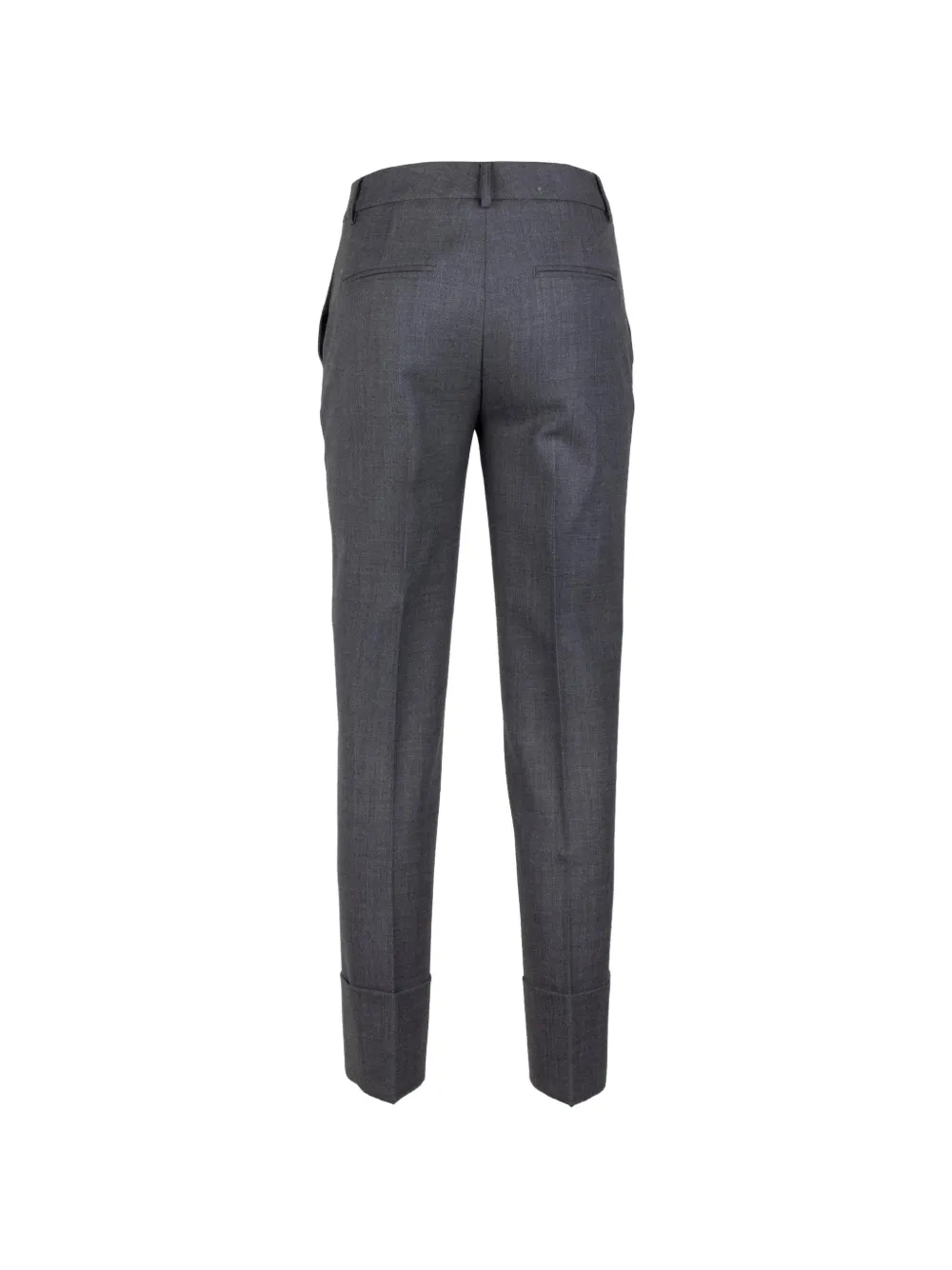 Via Masini 80 Broek met omgeslagen pijpen Grijs