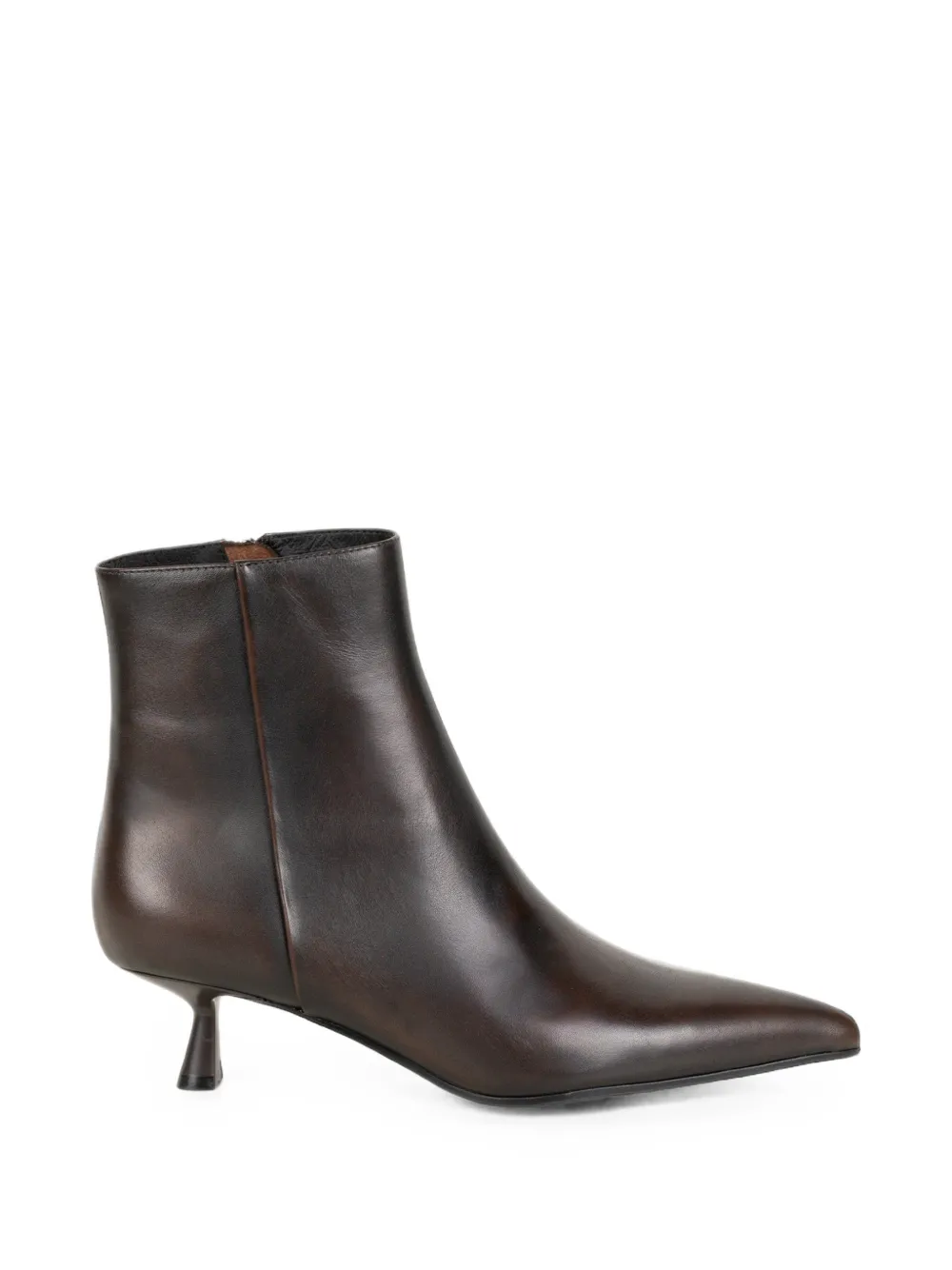 Bibi Lou Pointed-toe Ankle Boots In Brown