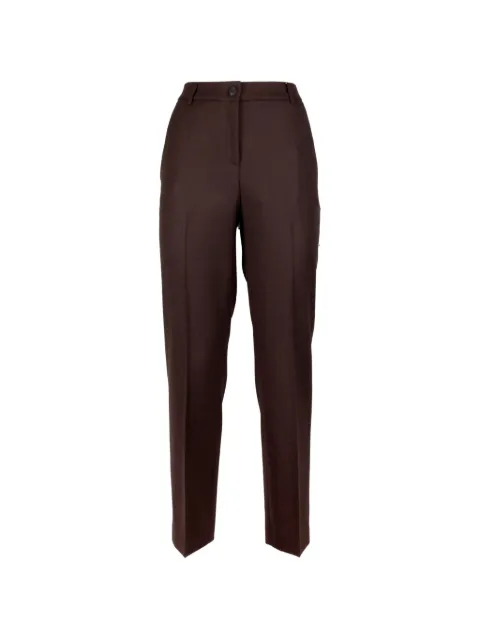 Via Masini 80 straight-leg tailored trousers