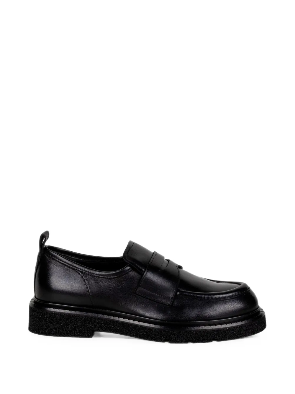 GUGLIELMO ROTTA leather penny loafers