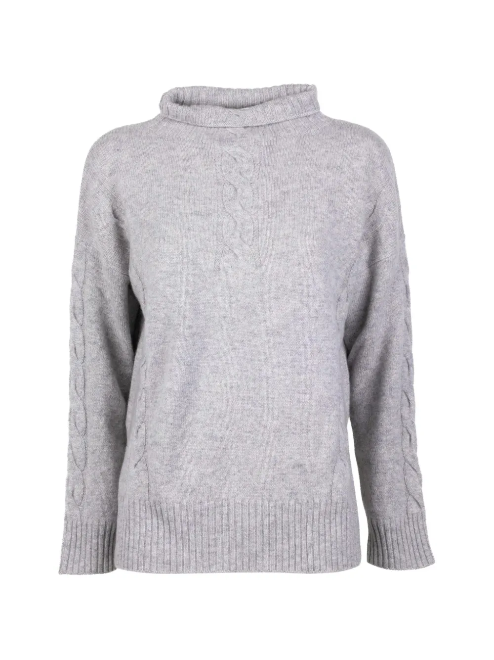 Kangra cable-knit roll-neck sweater