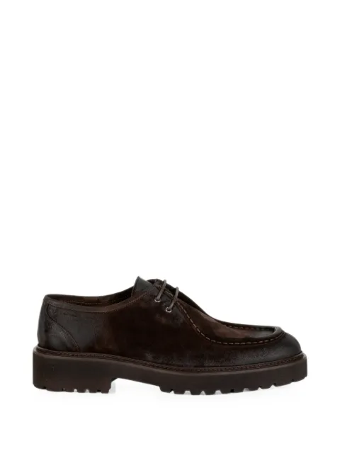 FRANCO FEDELE lace-up suede Derby shoes