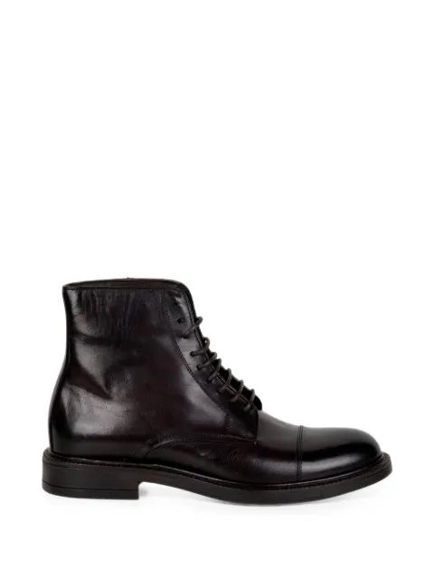FRANCO FEDELE lace-up leather boots
