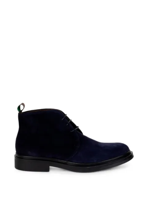 FRANCO FEDELE lace-up suede-finish desert boots