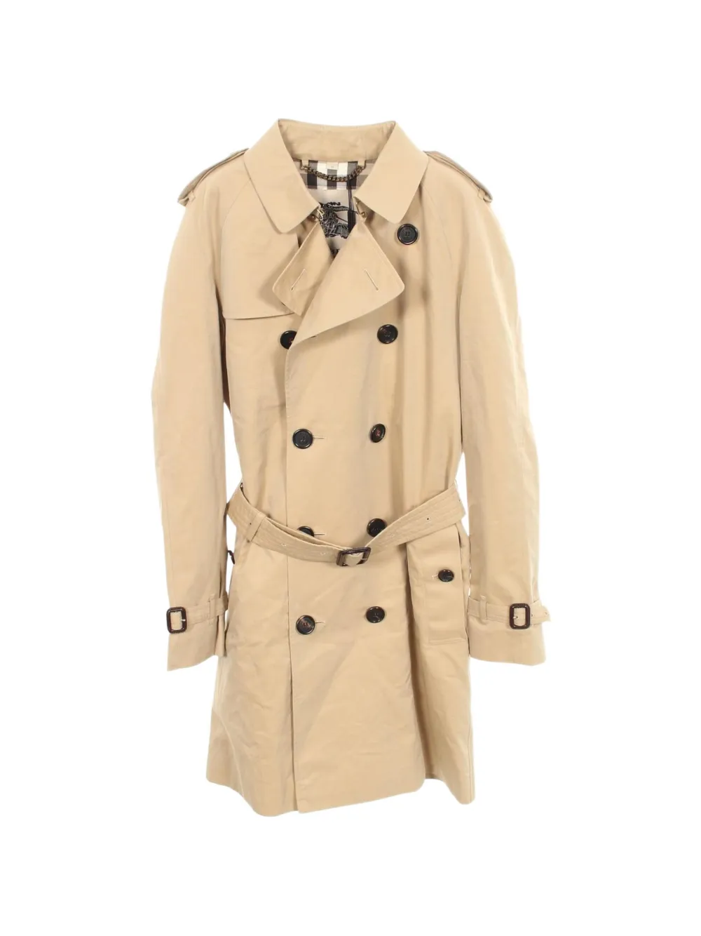 Burberry Pre-Owned 2010s Wiltshire belted trench coat - Toni neutri