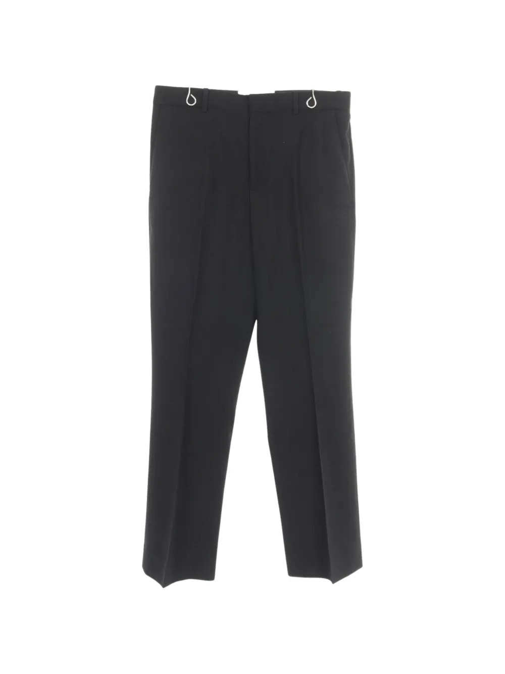 Loewe Pre-Owned 2010s pressed-crease trousers - Nero