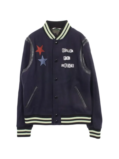 Valentino Garavani Pre-Owned x Jamie Reid 2010s bomber jacket