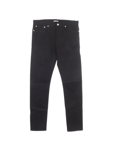 Christian Dior Pre-Owned 2010's 버튼 업 슬림 핏 진