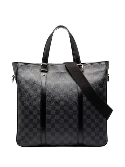 Louis Vuitton Pre-Owned 2014 Damier Graphite Tadao satchel