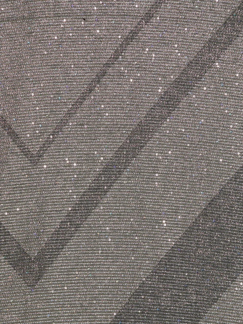 Missoni Sjaal verfraaid met pailletten en zigzag-patroon Zwart