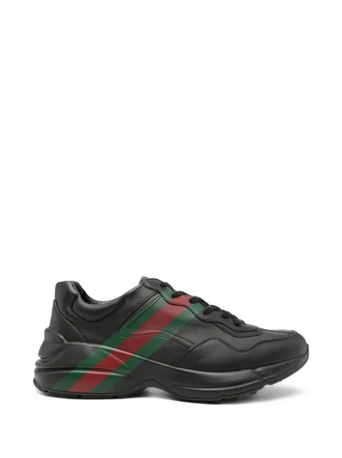 Gucci Rhyton Sneakers mit Webstreifen