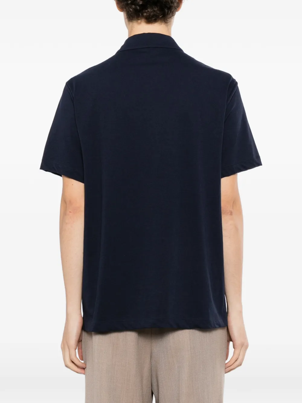 James Perse chest-pocket polo shirt Blauw