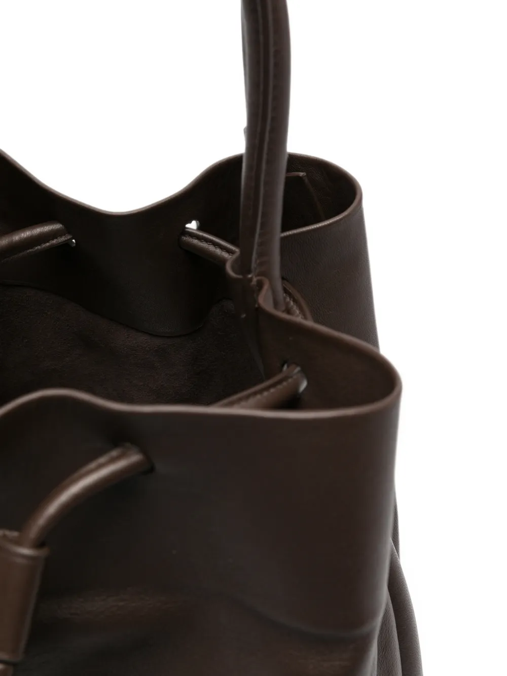 Uma Wang Medium leren shopper Bruin