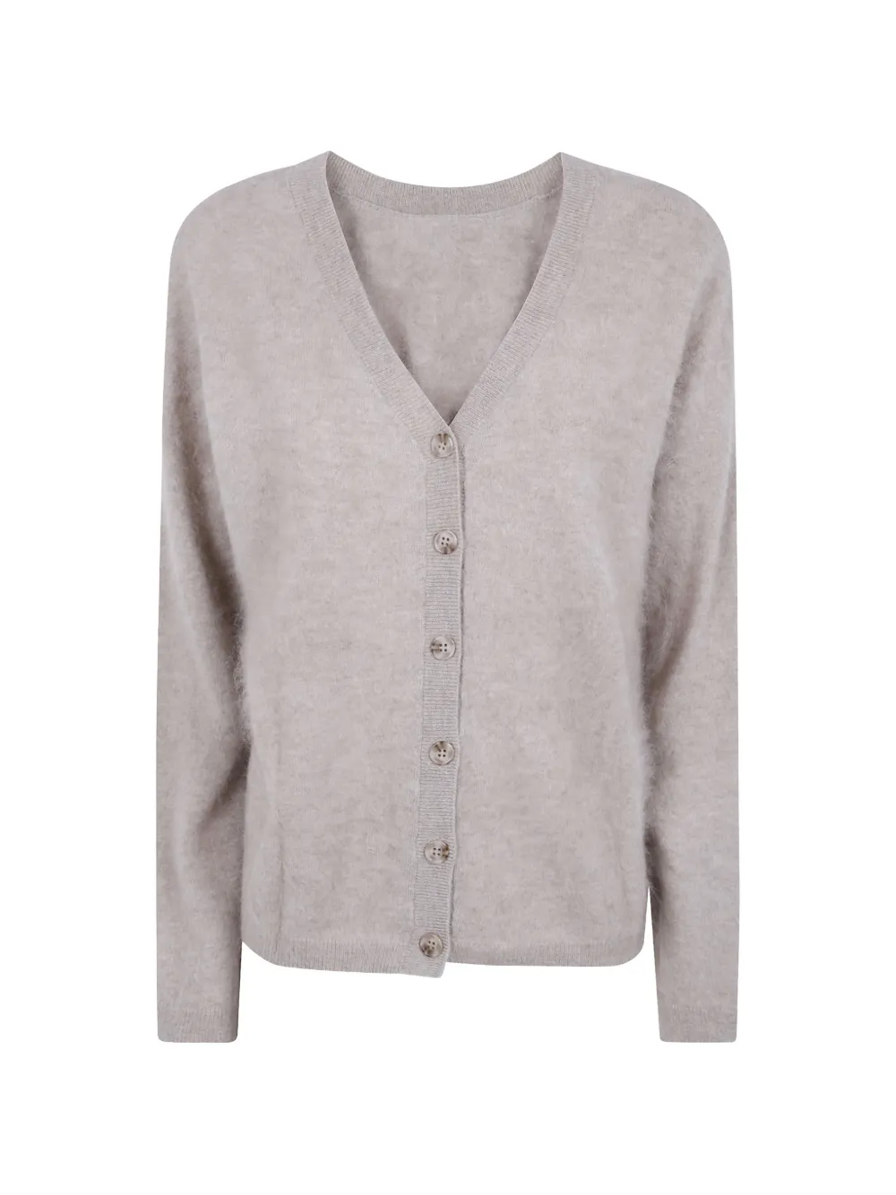 absolut cashmere V-neck cashmere cardigan - Gris