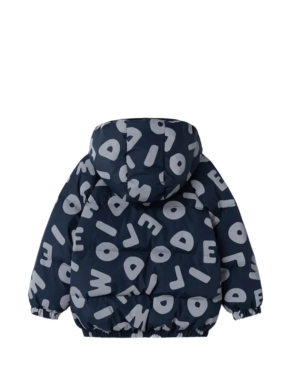 Liewood Adelina gewatteerd jack met logo-print Blauw