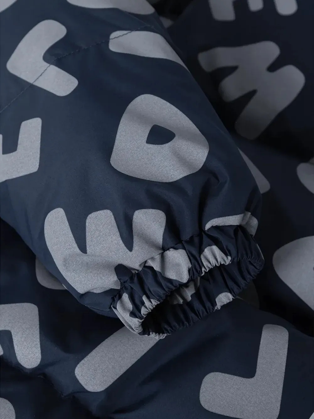 Liewood Adelina gewatteerd jack met logo-print Blauw