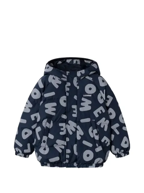 Liewood Adelina logo-print padded jacket