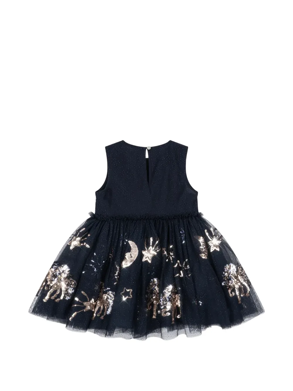 Konges Sløjd Yvonne sequin-embellished tulle dress Blauw