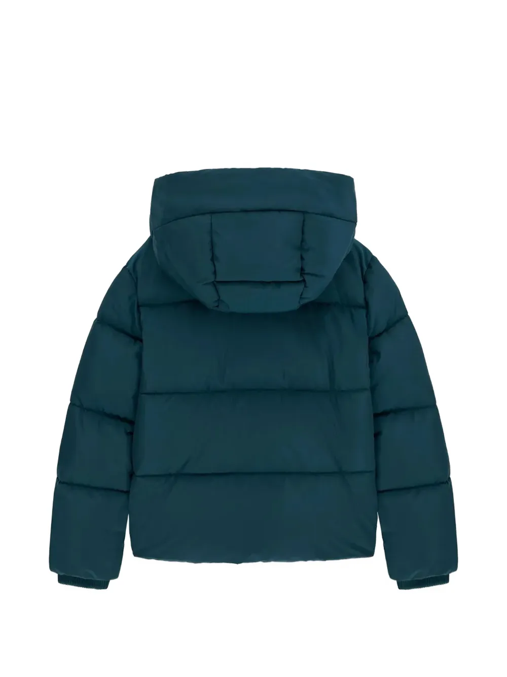 guess kids hooded padded jacket Blauw